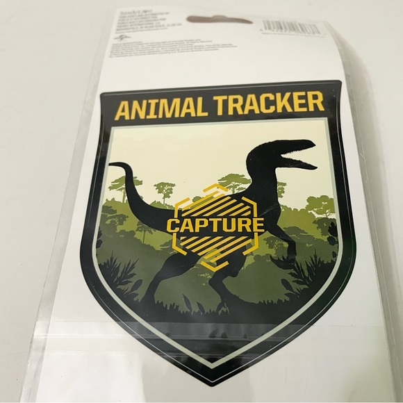 Jurassic World Animal Tracker Decal Sticker Dinosaur - Picture 7 of 13